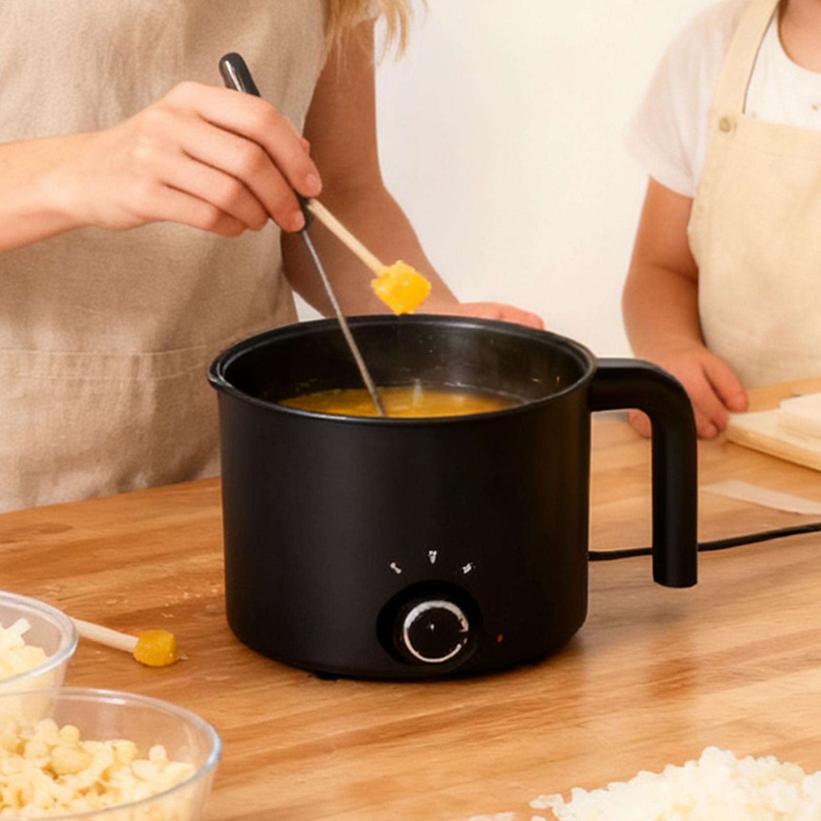 Candle Making Kit - キャンドルワックス溶解ポット 1.5L 大型ステンレス製電気式ノンスティックキャンドル製造ポット 溶解ピッチャー (石鹸、キャンディー、チョコレート用)