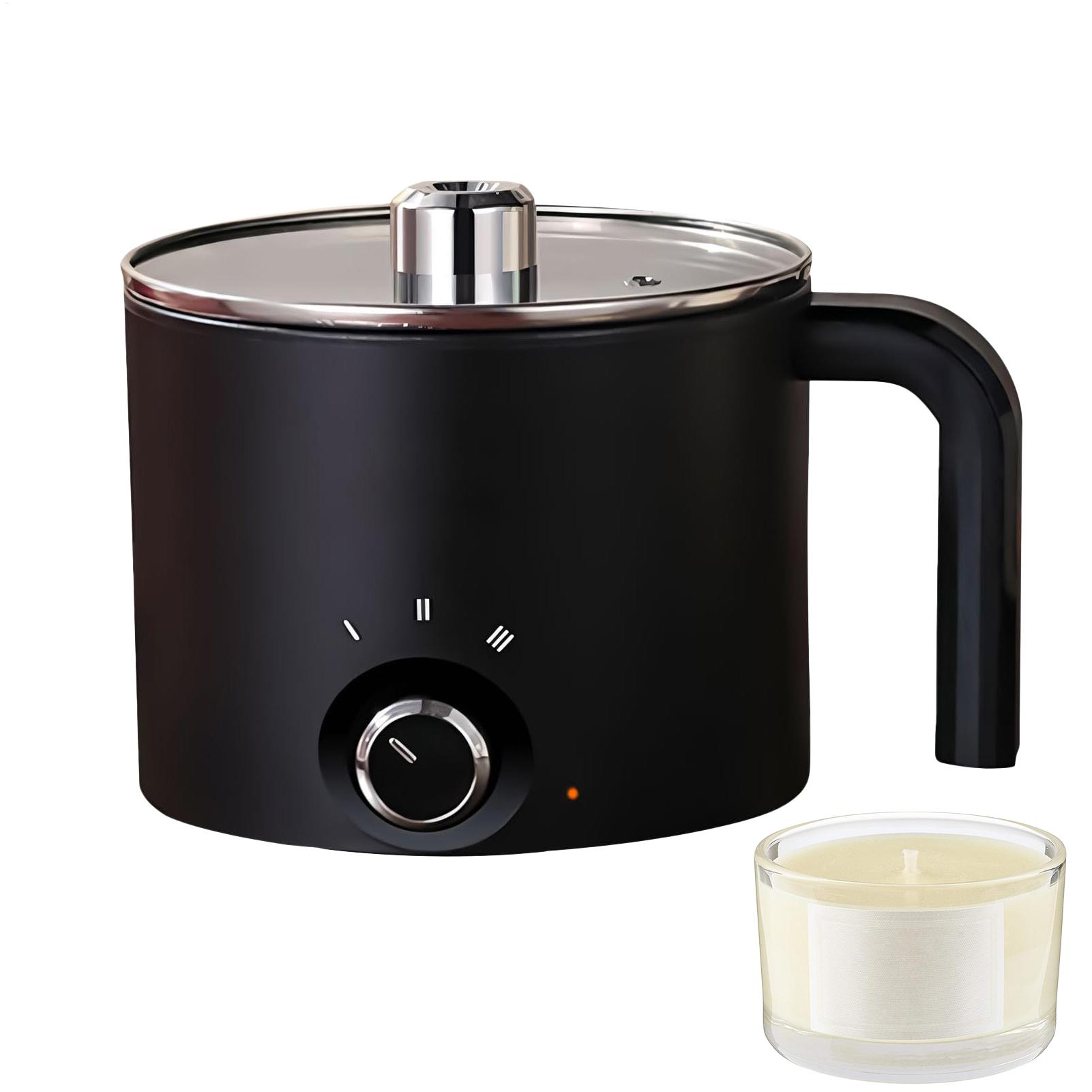 Candle Making Kit - キャンドルワックス溶解ポット 1.5L 大型ステンレス製電気式ノンスティックキャンドル製造ポット 溶解ピッチャー (石鹸、キャンディー、チョコレート用)