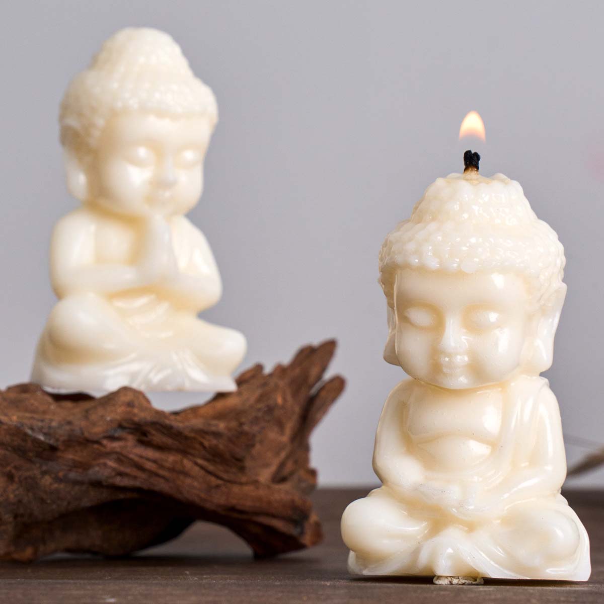 3D 仏陀シリコーンキャンドルモールド DIY 瞑想仏陀石膏 - Candle Making Process のレビューと価格