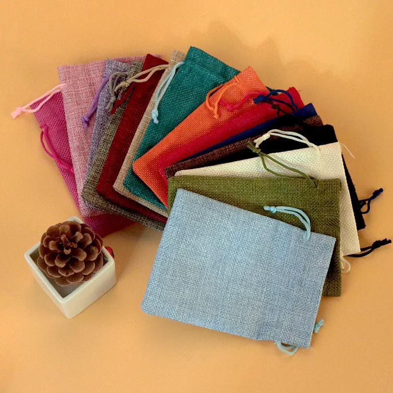 50 個 13X18CM/10X14CM/9X12CM/7X - Jute Bag Packaging のレビューと価格