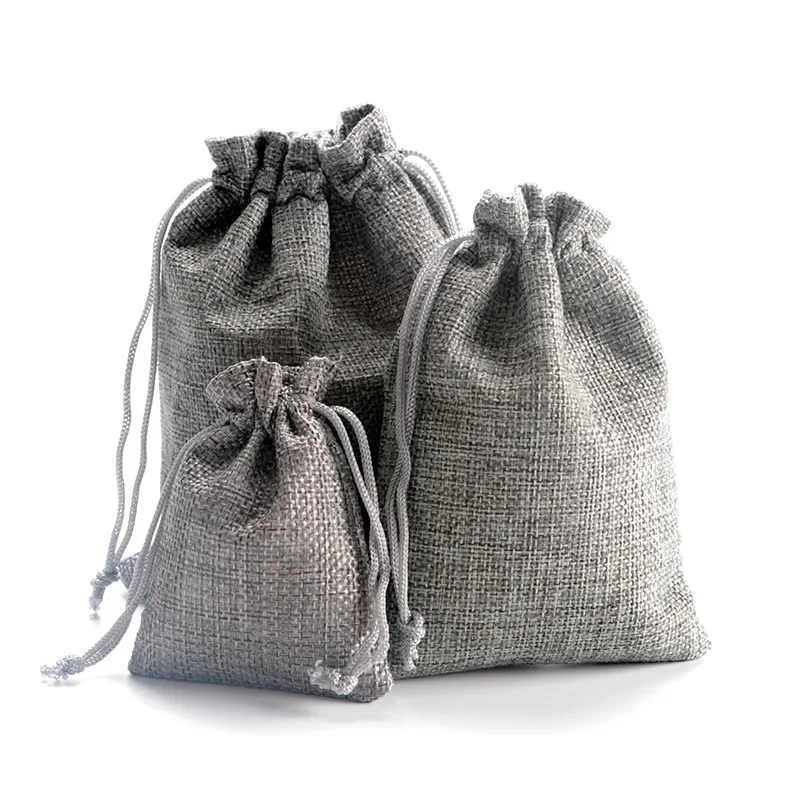 50 個 13X18CM/10X14CM/9X12CM/7X - Jute Bag Packaging のレビューと価格
