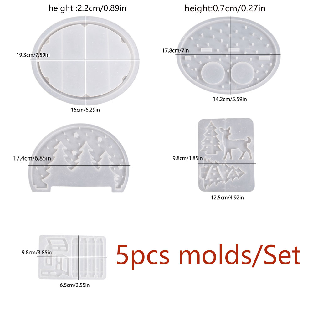 クリスマスエルクティーライトキャンドルホルダーシリコンモール - Candle Making Kit のレビューと価格
