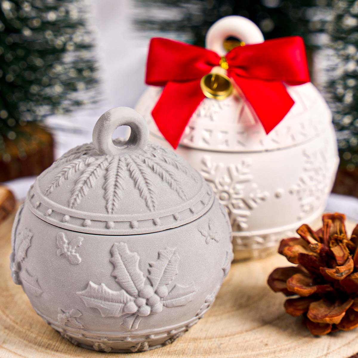 クリスマス リリーフ スノー ベリー キャンドルジャー シリ - Candle Making Kit Xmas のレビューと価格