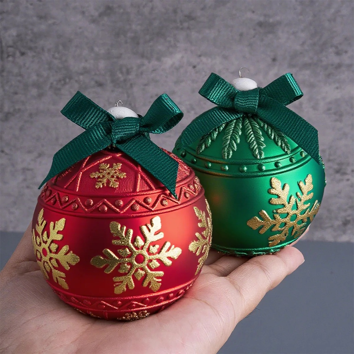 クリスマスラウンドボールキャンドルジャーシリコンモールドDI - Candle Making Kit Xmas のレビューと価格