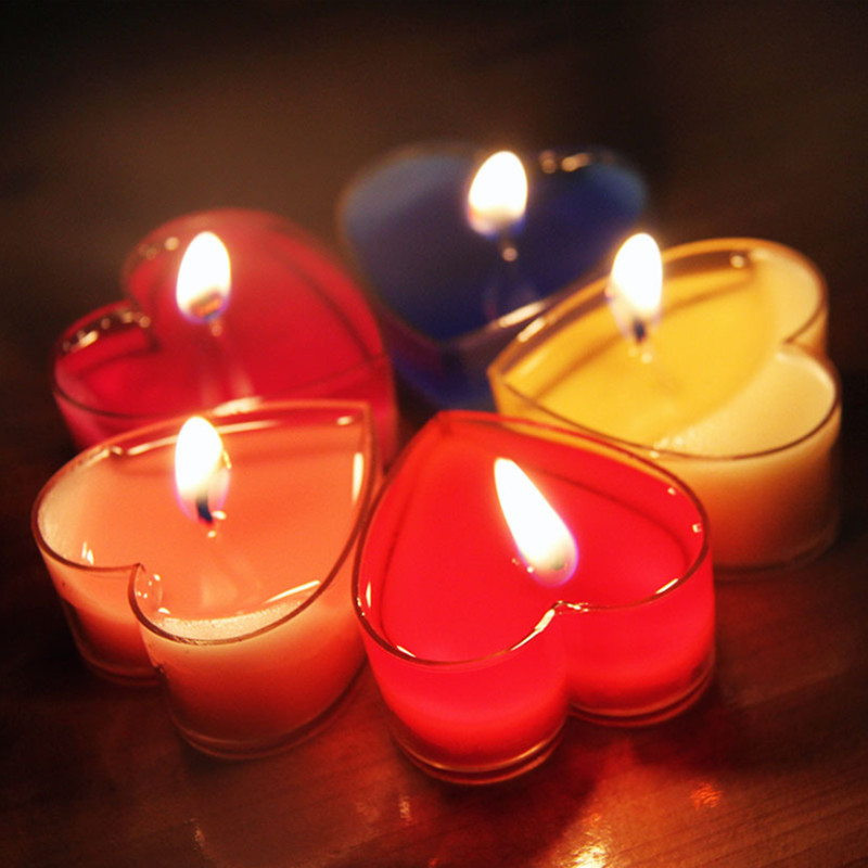 50 セット ハート ラウンド キャンドル モールド ティー - Candle Making Gel Wax のレビューと価格
