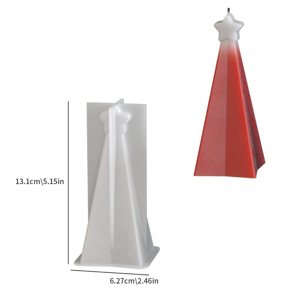 新しいシリコンクリスマスコーンキャンドル型エポキシ樹脂DIY - Candle Making Kit Xmas のレビューと価格