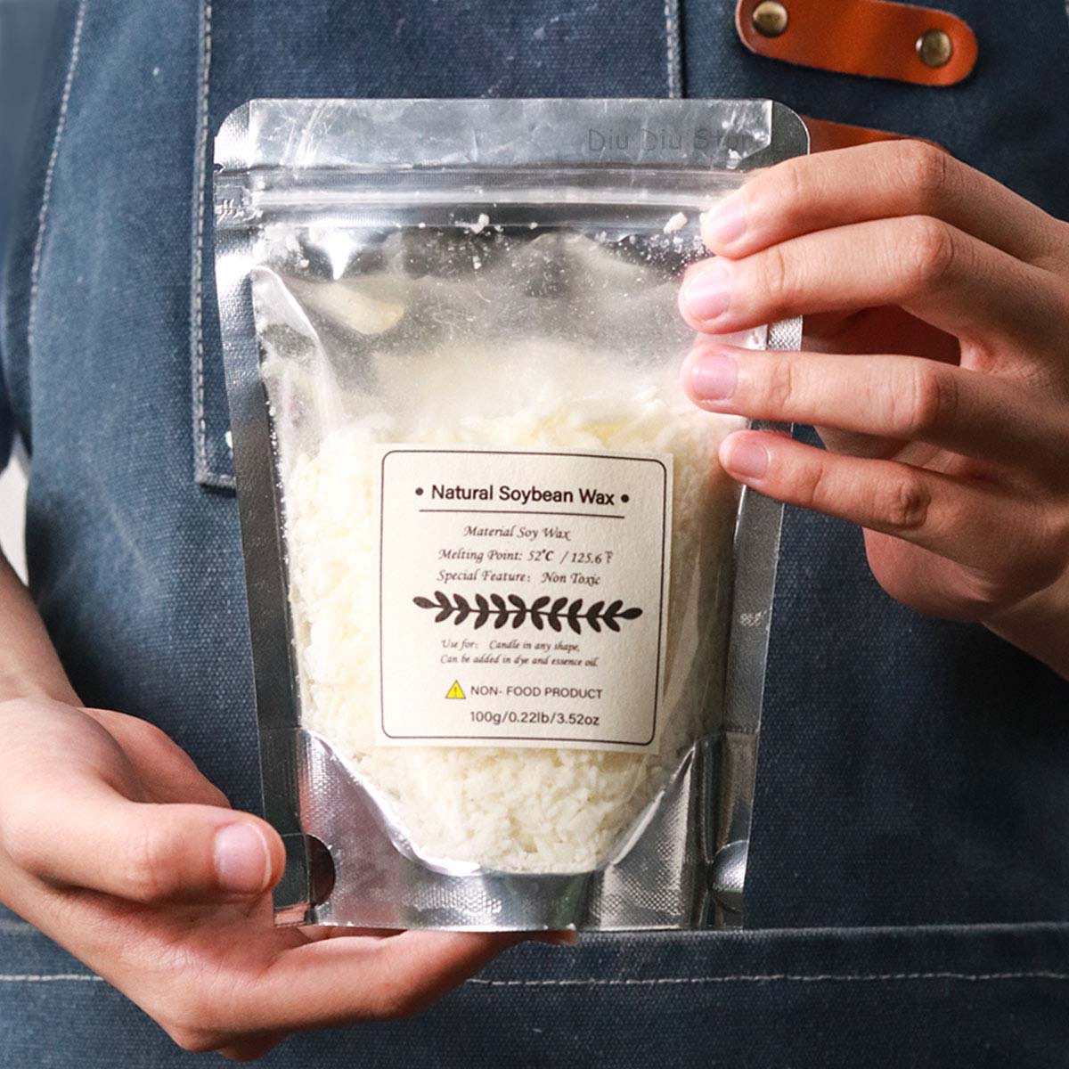 100/250/500/1000 グラム天然大豆ワックスフレ - Candle Making Kit のレビューと価格
