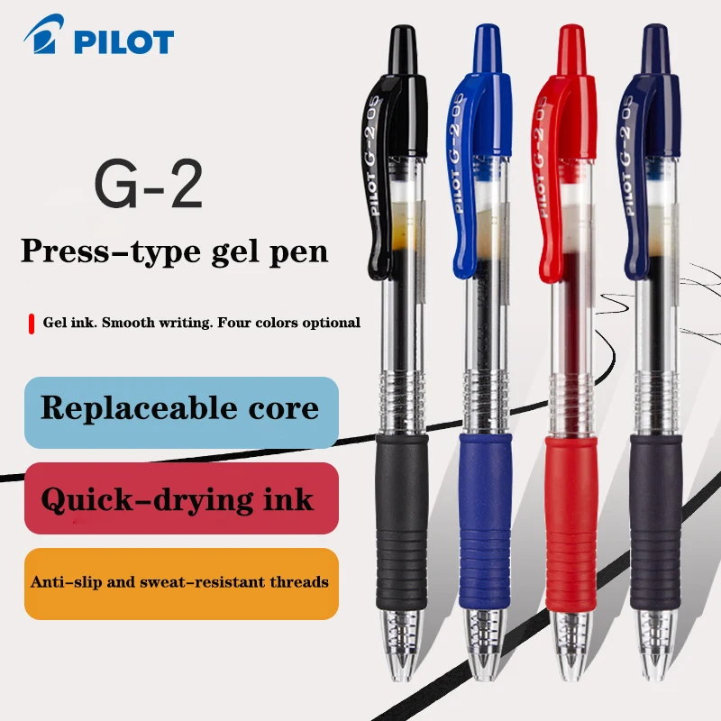 パイロットジェルペンセット,12個,速乾性,筆記用,円滑な学 - Pilot Pen G2 のレビューと価格