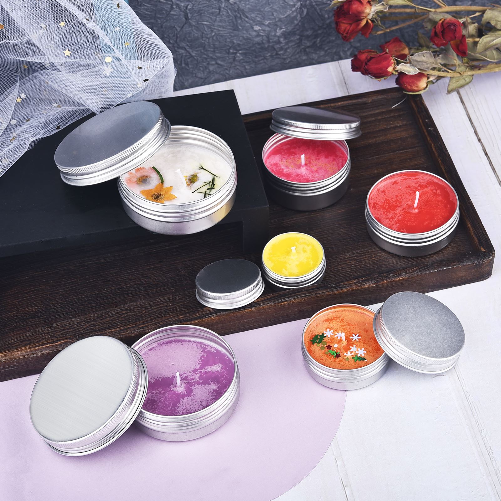 2グラム染料の色のワックスキャンドルワックス染料最適色キャン - Candle Making Kit のレビューと価格