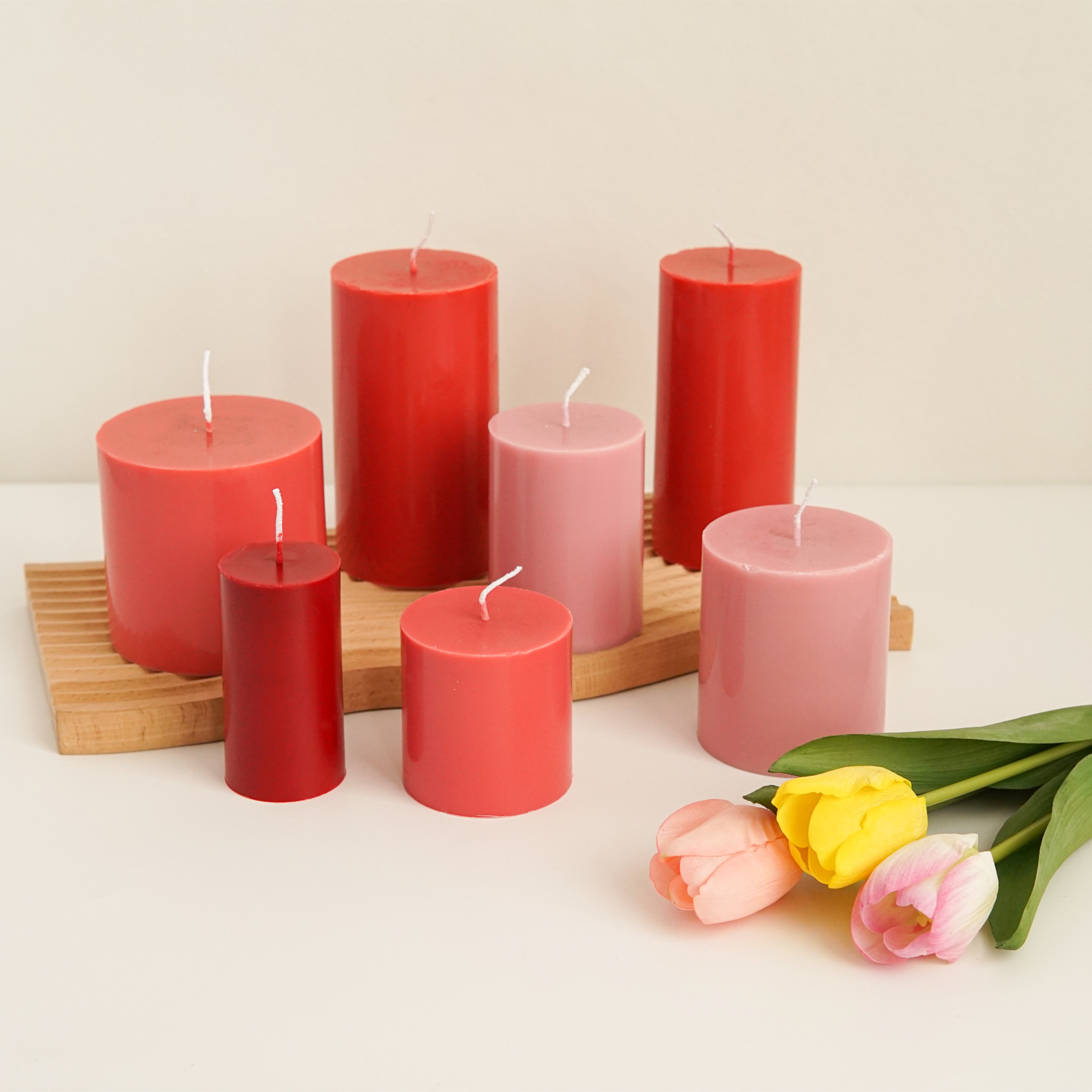 さまざまな 3D 円筒キャンドルモールドプラスチック DIY - Candle Making Kit のレビューと価格