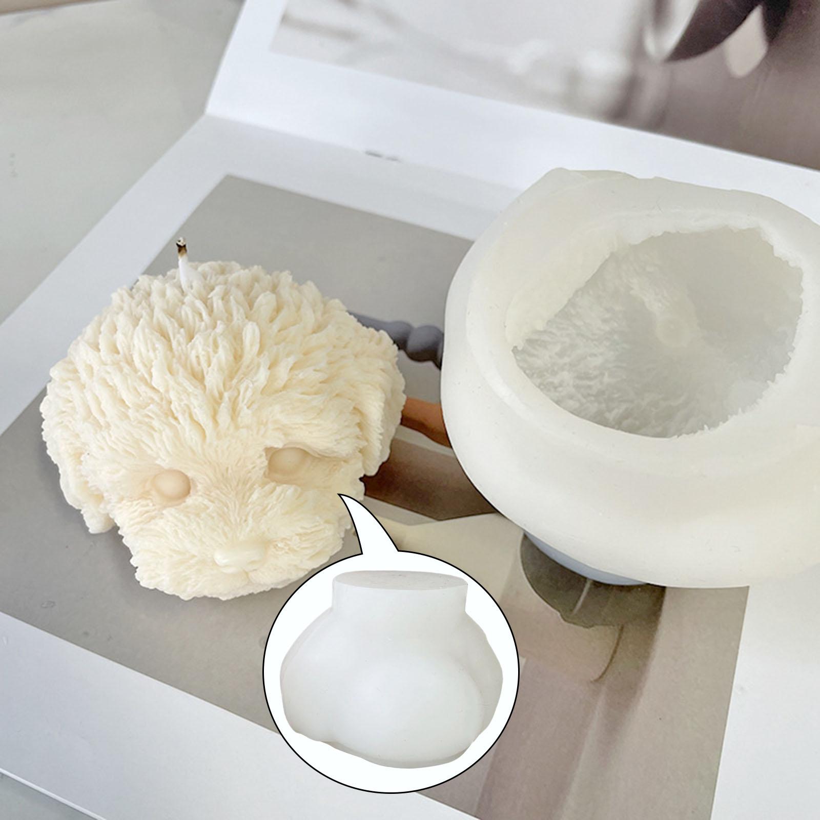テディヘッドキャンドルシリコンモールド手作りワックスソープモ - Candle Making Gel Wax のレビューと価格