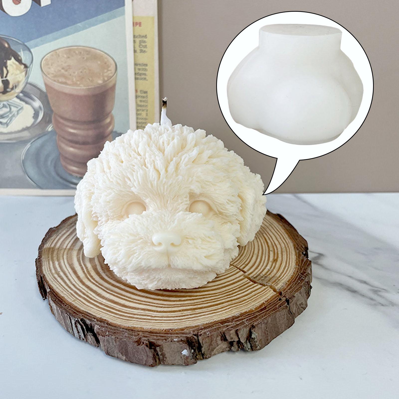 テディヘッドキャンドルシリコンモールド手作りワックスソープモ - Candle Making Gel Wax のレビューと価格