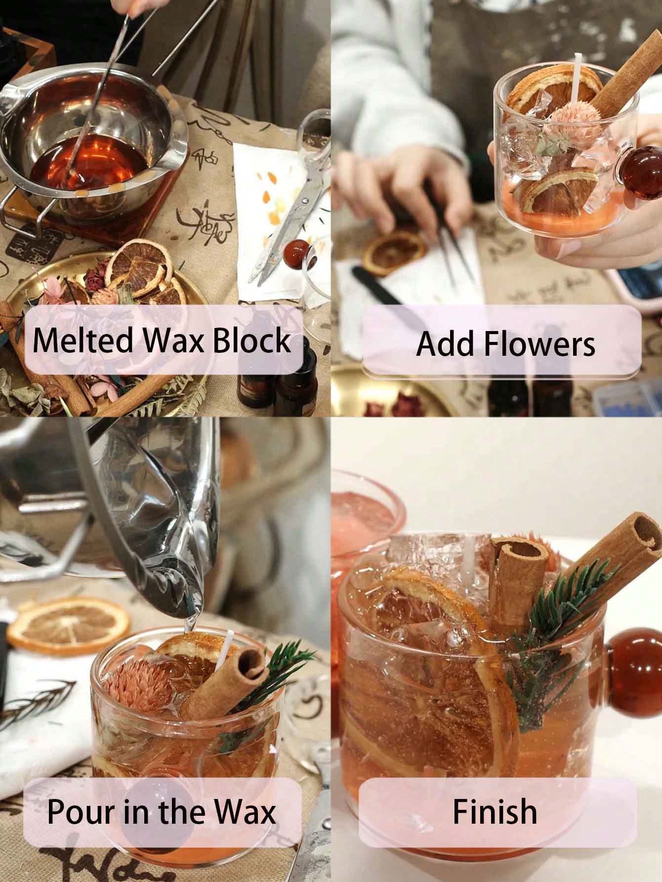 100g/500g/1kg 透明ゼリーワックス、手作りキャン - Candle Making Gel Wax のレビューと価格