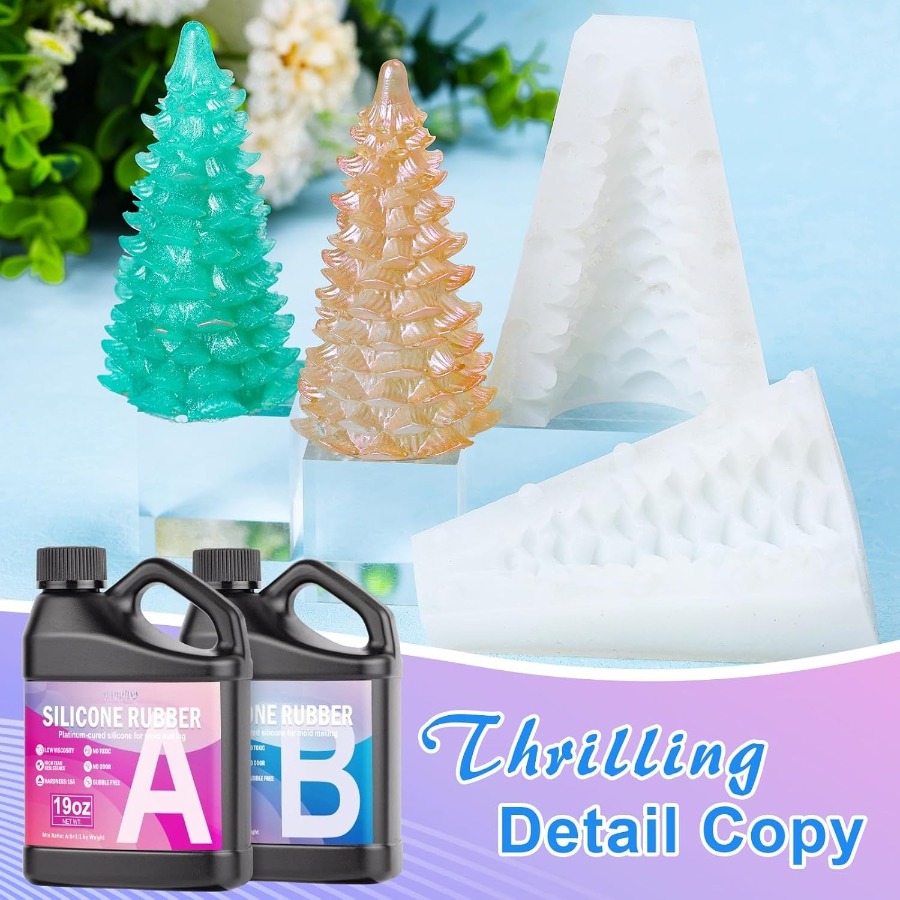 シリコンモールド作成キット、38.8オンス 15A弾性液体シ - Candle Making Kit のレビューと価格